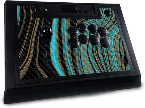 غلاف ألعاب من ألياف الكربون متوافق مع Hori Fighting Stick Alpha (PS5، PS4، PC) - طاقة خام - غطاء لاصق واقٍ من الفينيل 3M ممتاز - سهل الاستخدام | صُنع في الولايات المتحدة الأمريكية بواسطة MightySkins in Saudi Arabia