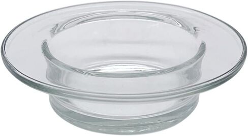 Beaupretty Glass Wax Warmer Replacement Dish Wax Warmer Bowl Plate Tray for Scented Wax Aroma in Saudi Arabia