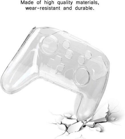 Switch Pro Controller Switch Pro Controller Shell Abs Transparent Antiskid Shellion Case Gamepad Cover for Switch Pro in Saudi Arabia
