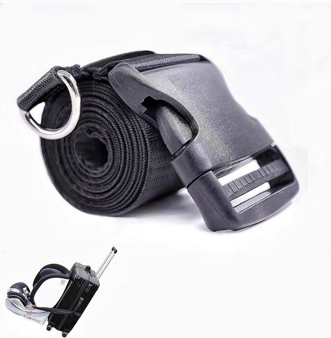 حزام سفر لمقعد السيارة، حزام سفر لمقعد السيارة للأطفال، يحول مقاعد السيارة والأمتعة إلى عربة مقعد سيارة في المطار، متوافق مع معظم الأمتعة وحقائب السفر مقاس 13 بوصة إلى 56 بوصة in Kuwait