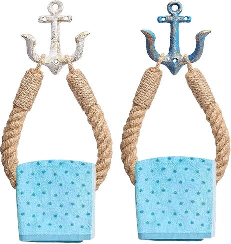 Nautical Toilet Paper Holder Antique Industrial Wall Mounted Nautical Towel Ring with Metal Hook for Bathroom Bedroom or Kitchen Decor in Saudi Arabia