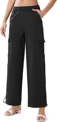 women's Hiking Pants Quick Cool Dry Tactical Cargo Pants Outdoor Casual Work Waterproof Lightweight for Safari Camping… in Saudi Arabia