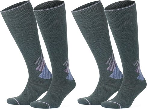 جوارب ضغط من صوف ميرينو من GoWith، جوارب سفر حرارية 15-20 مم زئبق، جوارب مبطنة للركبة عالية للمشي لمسافات طويلة للرجال والنساء in Kuwait