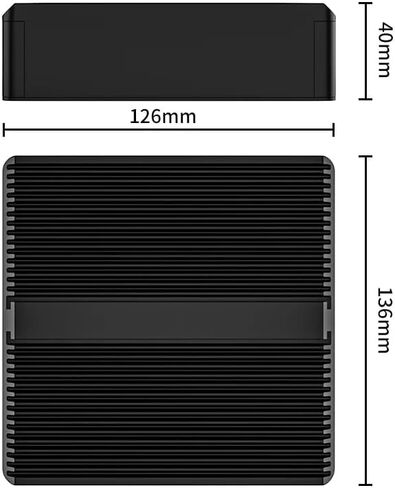 جهاز جدار الحماية الصغير، كمبيوتر صغير، VPN، جهاز توجيه PC، Celeron N100، DDR5 RS34g، AES-NI، 4 x Intel 2.5GbE I226-V LAN، 2 x USB3.0، DP، HDMI، بدون مروحة، Barebone، بدون ذاكرة وصول عشوائي، NO تخزين، لا يوجد نظام in Kuwait