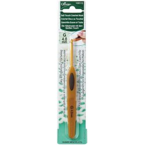 CLOVER Soft Touch Crochet Hook-Size E4 3.5mm