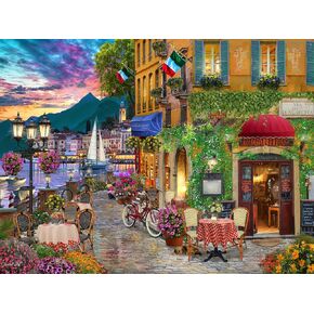 Vermont Christmas Company Inviting Italy Jigsaw Puzzle 500 Piece