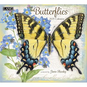 LANG Butterflies 2025 Wall Calendar (25991001898)