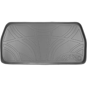 SMARTLINER All Weather Custom Fit Cargo Trunk Liner Floor Mat Behind 3rd Row Seat Grey for 2011-2017 Honda Odyssey