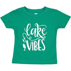 Lake Vibes Baby Tee Shirt (Assorted Colors)