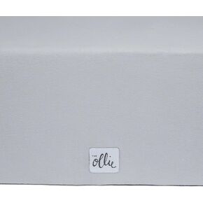 The Ollie Crib Sheet- Moisture-Wicking Material Keeps Baby Safe and Dry- Full Premium Elastic Perimeter- Easy to Pull On and Off- (Sky)