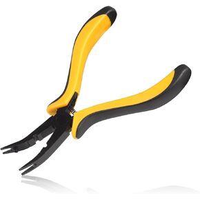 Micro RC Car Ball Link Pliers 5 Inch Ball Link Clamp Plier Ball Curved Tip Bent Head Airplane Car Repair Tool for RC Vehicles RC Helicopter Airplane Car