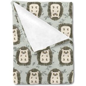 Cute Woodland Raccoon Leaves Baby Blanket for Boys Girls Baby Animal Flannel Soft Swaddle Blanket Receiving Blankets for Nursery Stroller Toddler Bed Baby Carseat Crib Daycare Playmat 30x40
