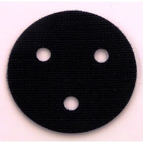 3M Hookit Clean Sanding Disc Pad Hook Saver, 3', 3 Holes, Hook and Loop Attachment - For use on Vacuum Sanders - 28326