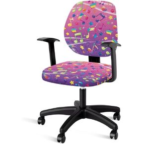 Dragonfly Office Chair Cover Cute Gaming Chair Cover 2 Piece Computer Chair Covers Stretchable Without Arms Desk Chair Seat and Back Cover with Elastic Band Universal Home Office Chair Cover