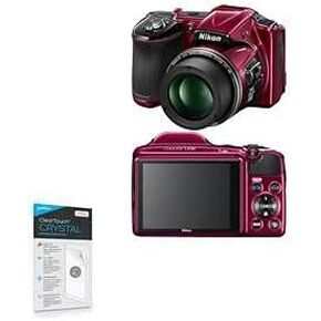 BoxWave Screen Protector Compatible With Nikon Coolpix L830 - ClearTouch Crystal (2-Pack), HD Film Skin - Shields From Scratches for Nikon Coolpix L830