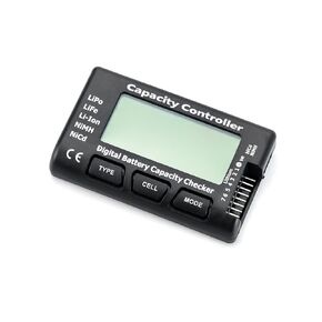 QWORK RC Cellmeter 7 Digital Battery Capacity Checker, Controller Tester Voltage Tester Battery Capacity Checker for LiPo Life Li-ion NiMH Nicd Battery