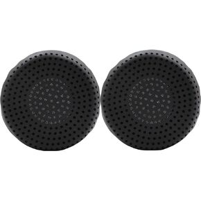 Grind Ear Pads Replacement Repair Accessories Porous Leather-Faced Ear Pads Compatible with Skullcandy Grind Wireless Earphones (Black)