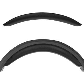 Geekria Headband Pad Compatible with Turtle Beach Stealth 700 Gen 2, Stealth 700 Gen 2 MAX, Headphones Replacement Band, Headset Head Cushion Cover Repair Part (Black)