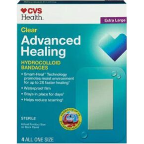 CVS Health Advanced Healing Hydrocolloid Bandages (Extra Large)