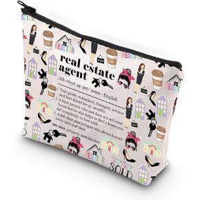 WSNANG Real Estate Agent Tote Bag Realtor Appreciation Gift Thank You Gifts for Realtor Real Estate Agent Shoulder Bag