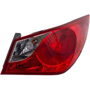 KarParts360 لسيارة Hyundai Sonata مجموعة الإضاءة الخلفية 2011 2012 2013 2014 جانب الركاب لـ HY2805116 | 92402-3Q000
