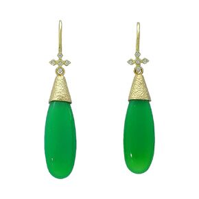 Genuine Agate Earrings for Women Trendy - Authentic 925 Sterling Silver Earrings 18K Gold Jewelry, Smooth Large Gemstone Earrings for Teen and Girls - Large Dangle Drop Earrings Gift for Mothers Day