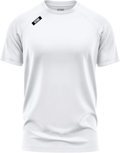 Nxtrnd Hybrid Pro Men's Short Sleeve T-Shirt, Relaxed Fit, Poly Spandex Blend in Kuwait