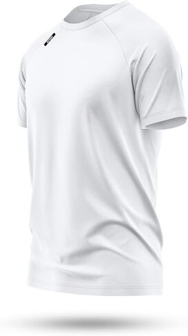 Nxtrnd Hybrid Pro Men's Short Sleeve T-Shirt, Relaxed Fit, Poly Spandex Blend in Kuwait