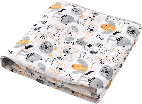 Swaddle Blankets, Baby Wrap for Boys and Girls, Breathable and Lightweight Muslin Receiving Blankets, Registry & Gift, 47 x 47 inches Cars in Saudi Arabia