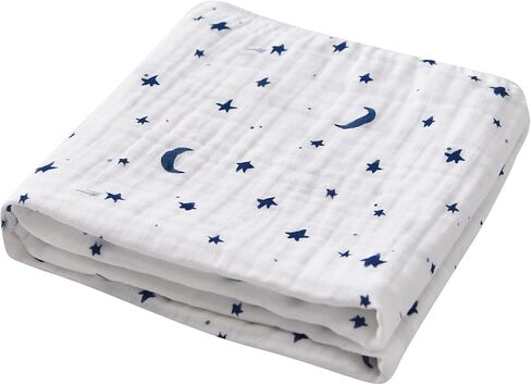 Swaddle Blankets, Baby Wrap for Boys and Girls, Breathable and Lightweight Muslin Receiving Blankets, Registry & Gift, 47 x 47 inches Cars in Saudi Arabia