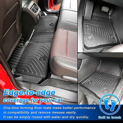 Cartist Floor Mats Fit for Chevrolet Blazer 2019-2024(Not Fit Blazer EV Model), Cadillac XT5/GMC Acadia 2017-2024 All Weather Floor Liners Front & 2nd Row in Saudi Arabia