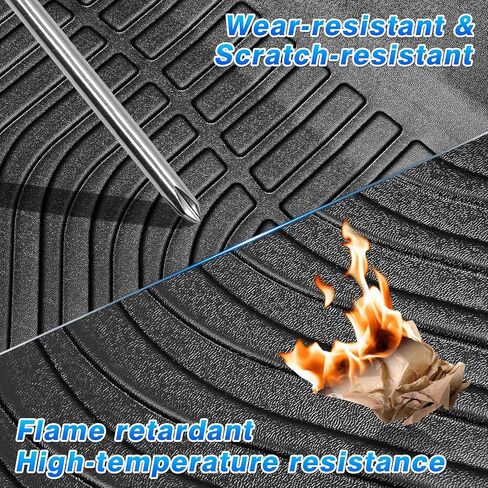 Cartist Floor Mats Fit for Chevrolet Blazer 2019-2024(Not Fit Blazer EV Model), Cadillac XT5/GMC Acadia 2017-2024 All Weather Floor Liners Front & 2nd Row in Saudi Arabia