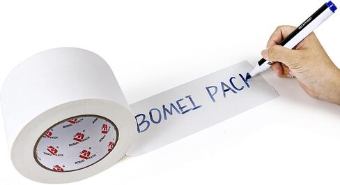 BOMEI PACK Heavy Duty Gaffers Tape,White Gloss Finish Gaffer Tape,Waterproof, Residue Free, Non-Reflective, Easy Tear, Matte Gaffer Stage Tape for Filming, Photography, Radio (2 Inch) in Saudi Arabia