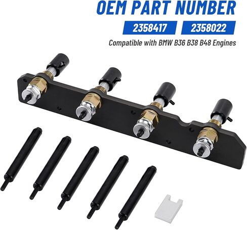مجموعة أدوات تثبيت إزالة حاقن الوقود، متوافقة مع محركات BMW B36 B38 B48، تحل محل 2358417 2358022 in Kuwait