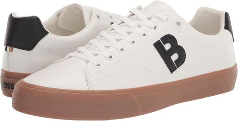 BOSS Men's Leather Court Lace Up Sneaker in Saudi Arabia