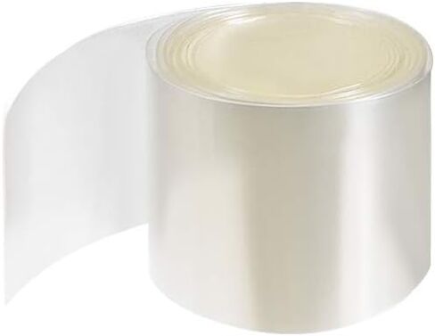 uxcell PVC Heat Shrink Tube 27mm Flat Width Wrap for Single 16340 2 Meter Black in Saudi Arabia