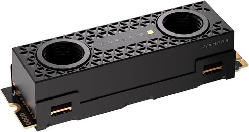 Corsair MP700 PRO SE 4TB M.2 PCIe Gen5 x4 NVMe 2.0 SSD – M.2 2280 – Up to 14,000MB/sec Sequential Read – High-Density TLC NAND – Black in Saudi Arabia