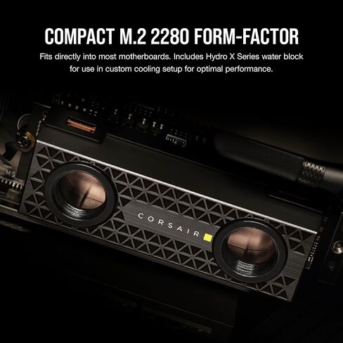 Corsair MP700 PRO SE 4TB M.2 PCIe Gen5 x4 NVMe 2.0 SSD – M.2 2280 – Up to 14,000MB/sec Sequential Read – High-Density TLC NAND – Black in Saudi Arabia