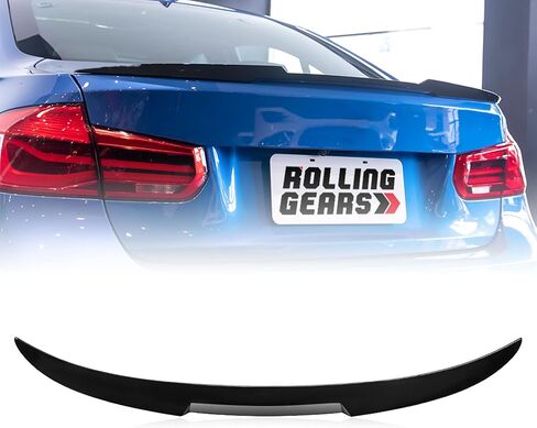 F30 Trunk Spoiler Wing Compatible with 2012-2018 BMW 3-Series F30 Sedan Spoiler F80 M3 Spoiler, Carbon Fiber Hydro-Dipping (DN-Type) in Saudi Arabia