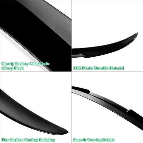 F30 Trunk Spoiler Wing Compatible with 2012-2018 BMW 3-Series F30 Sedan Spoiler F80 M3 Spoiler, Carbon Fiber Hydro-Dipping (DN-Type) in Saudi Arabia