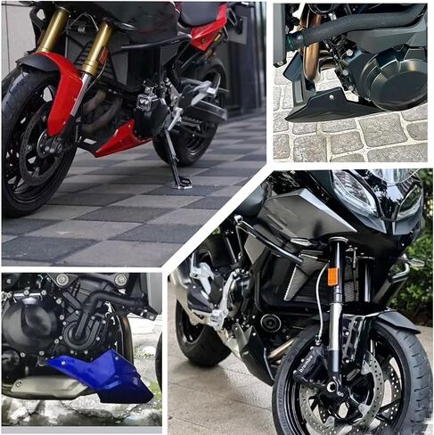 Belly Pan Lower Engine Spoiler Fairing Guards Cover fit for F900R F900XR F 900 R F 900 XR Accessories 2020 2021 2022 2023 2024 Motorcycle Bellypan (Black) in Saudi Arabia