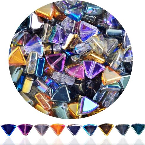 خرز زجاجي على شكل نجمة لصنع المجوهرات بكميات كبيرة 120 قطعة 8 مم خرز على شكل نجمة زجاجية لسوار الصداقة طقم خرز كريستالي مطلي بالمعدن لقلادة وأقراط حرفية in Kuwait