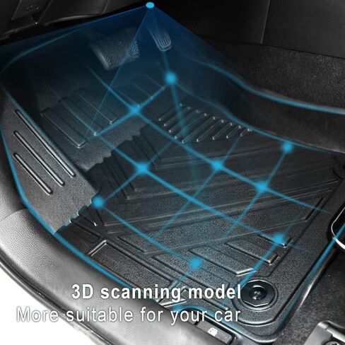 Car Cargo Liner for Toyota Corolla Sedan 2020 2021 2022 2023 2024 Trunk Mats TPE Rubber All Weather Corolla Accessories(not fit Hatchback) (Cargo Liners) in Saudi Arabia