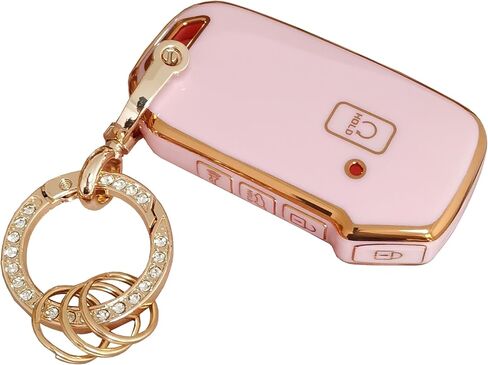 for Kia Key Fob Cover TPU Shell Keychain Fit for Kia Ceed Cerato Forte NIRO Seltos Sorento Soul Sportage Telluride in Kuwait