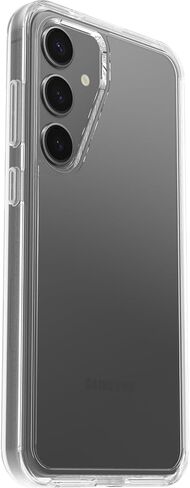 OtterBox Samsung Galaxy S24+ Symmetry Series Clear Case - STARDUST (Clear/Glitter), ultra-sleek, wireless charging compatible, raised edges protect camera & screen in Saudi Arabia