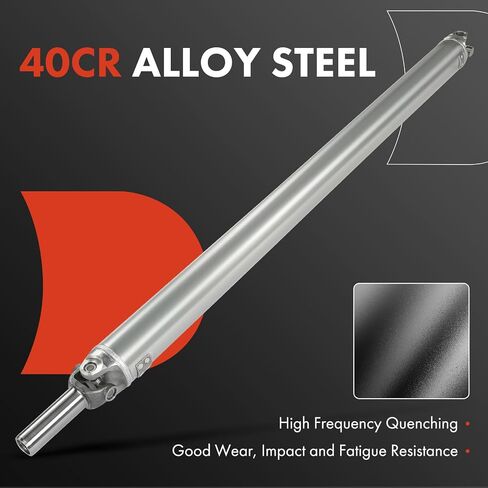 A-Premium Rear Complete Drive Shaft Prop Shaft Driveshaft Assembly Compatible with Chevrolet Silverado 2500 HD 2015-2018, Silverado 3500 HD & GMC Sierra 2500 HD, Sierra 3500 HD, 4WD, Replace# 22918601 in Saudi Arabia