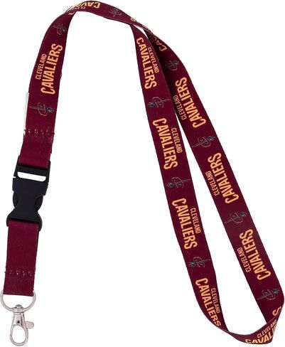Desert Cactus Cleveland Cavaliers Lanyard Keychain Detachable NBA Breakaway Snap Buckle National Basketball Association Car Keys ID Badge Holder (Lanyard 1) in Saudi Arabia