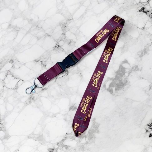 Desert Cactus Cleveland Cavaliers Lanyard Keychain Detachable NBA Breakaway Snap Buckle National Basketball Association Car Keys ID Badge Holder (Lanyard 1) in Saudi Arabia