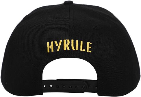 Zelda Video Game Black Sublimated Print Bill Adjustable Hat in Saudi Arabia