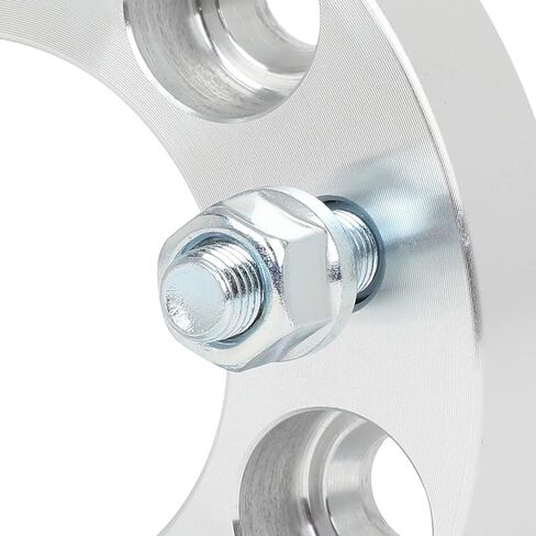 ECCPP قطعتان من محولات العجلات 5x4.5 إلى 5x110 العروة المركزية 1 بوصة 5 العروة 12x1.5 74 مم متوافقة مع Escape 2001-2012 for Fusion 2006-2012 (عجلات 5x110 فقط) in Saudi Arabia